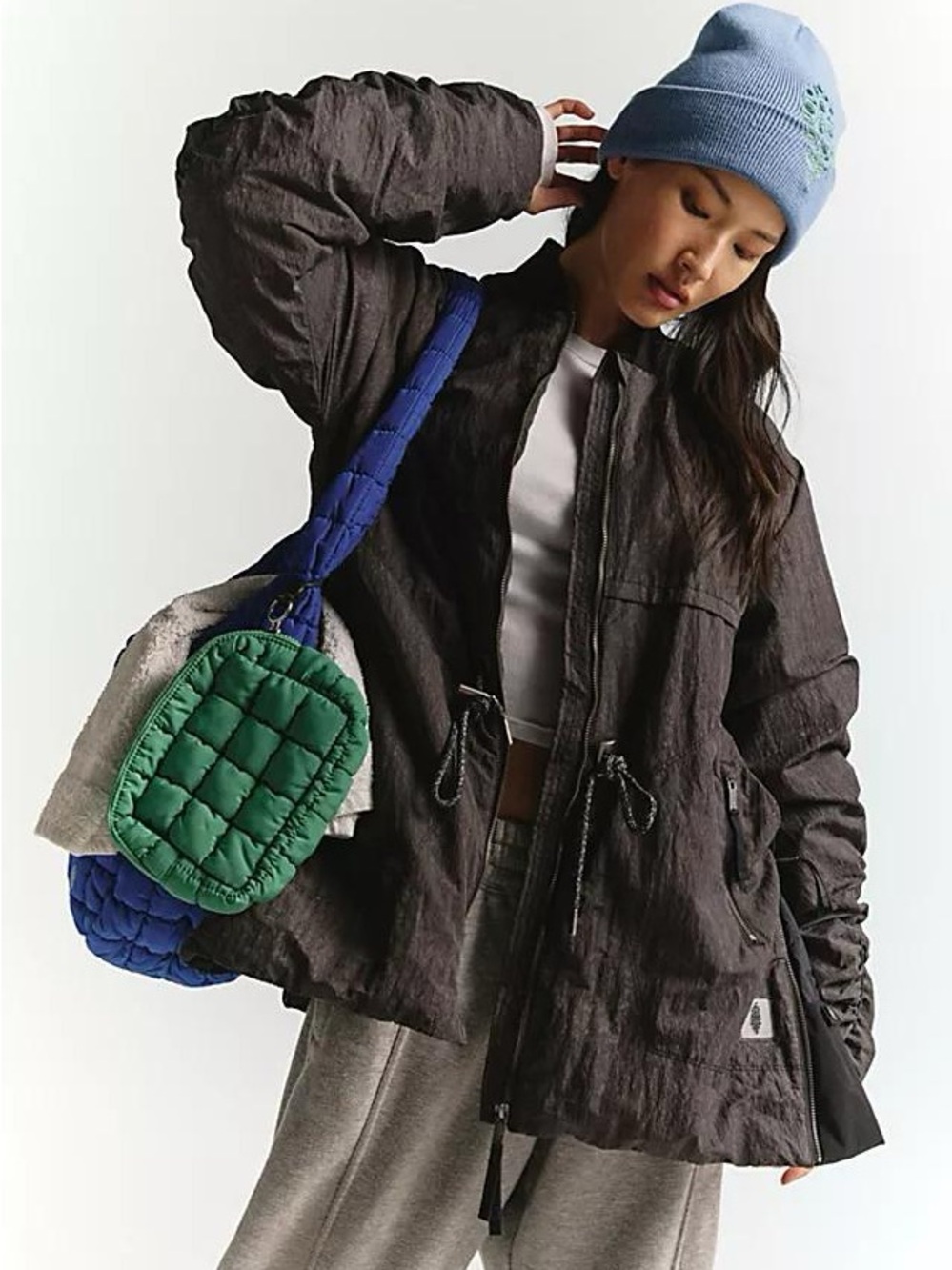 FP Movement by Free People Tricked Out Trek Lightweight Puffer Jacket NWT